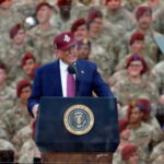 اپنی فوج کو کسی بھی وقت دنیا کے کسی بھی ملک پر حملے کا حکم دے سکتا ہوں؛ ٹرمپ